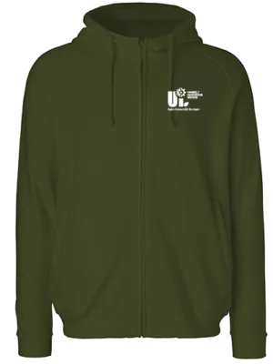 O63401 Unisex Hoodie With Hidden Zip